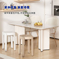Thickened plastic stoolfor home stackable dining table bench long sitting comfortable chair windmill stool plastic round stool