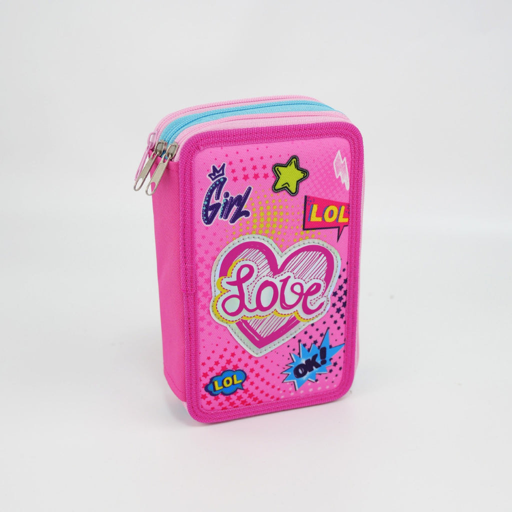 New large-capacity painting pencil storage bag, primary school student art pen stationery box,  simple painting pencil bag