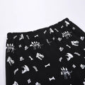 Glow-in-the-dark foreign trade cross-border children's clothing and home wear supply   classic dinosaur short-sleeved shorts suit