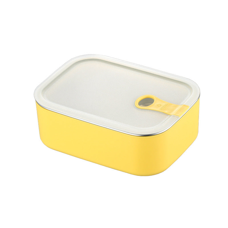 Daily dining kitchen 304 stainless steel insulated lunch box can be used in microwave lunch box student office worker special lunch box