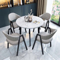 A brief discussion on table and chair combination coffee shop milk tea shop round table office casual small apartment dining table scandinavianfor home