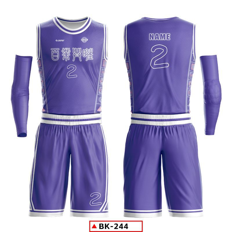 2024 new basketball jersey suit men's custom college student sports training game jersey American basketball jersey printing