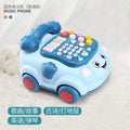 Infant & toddler light & sound telephone toy - educational & early learning pull-along toy for boys & girls