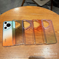 New gradient tie-dye p90 pro max phone case, compatible with huawei mate w80, dreamy light luxury anti-drop protective cover