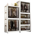 Installation-free children's wardrobe, baby snacks and sundries, foldable storage cabinet, baby wardrobe, for home storage cabinet