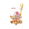 Kids electric stuffed toys baby artificial stroller play house girl stroller birthday gift cute pet doll