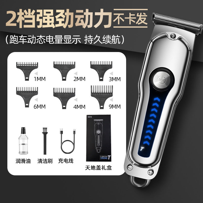 waterproof professional electric hairdresser fast charging oil head hair salon bald electric clipper for home hairdressing clipper