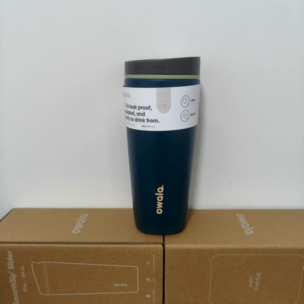 Amazon owala direct drinking coffee cup 304 stainless steel vacuum thermos cup for home office portable cup