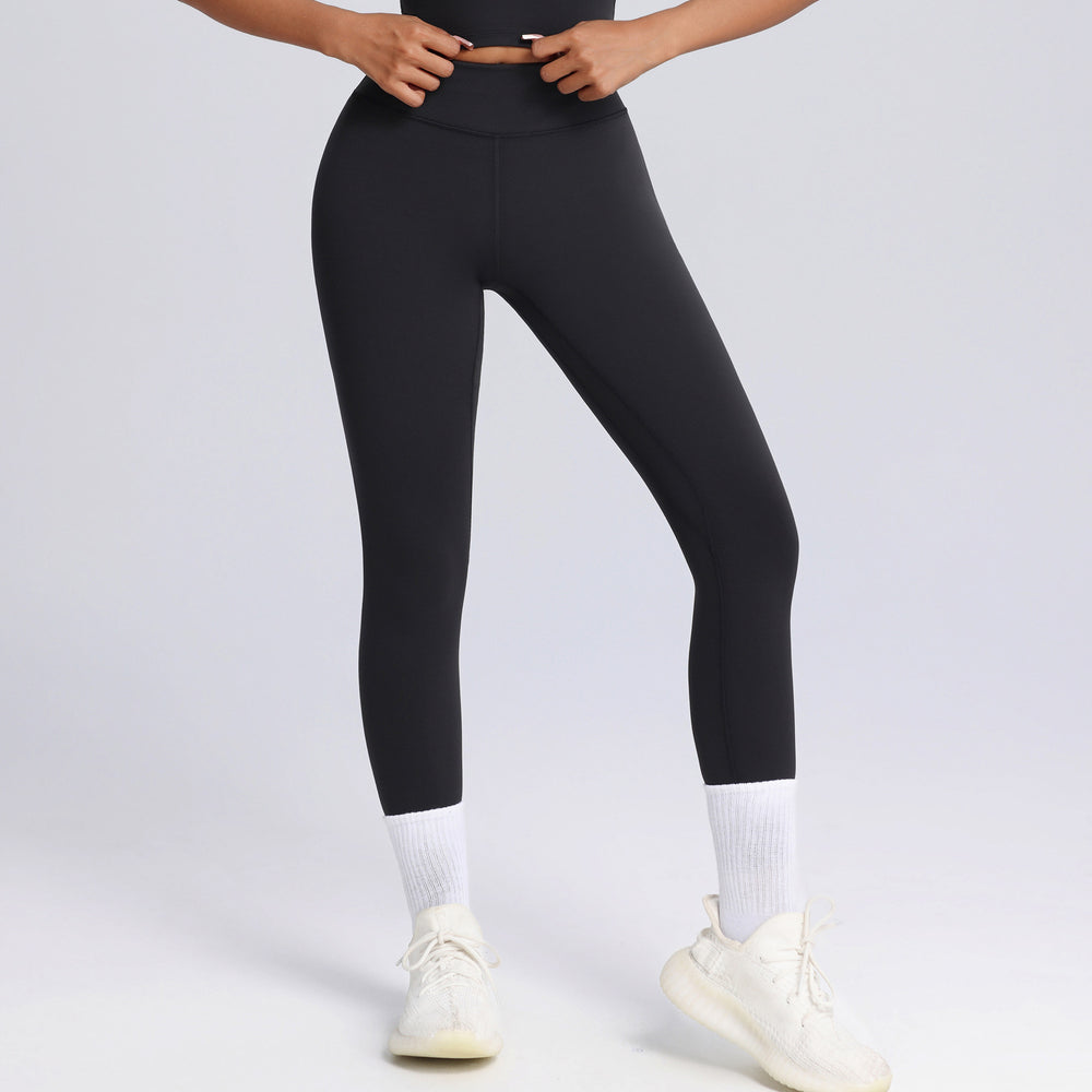 Lulu-inspired lycra high-waisted yoga pants - tummy control, butt-lifting, tight-fitting workout leggings - buttery soft, breathable fitness pants