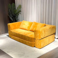 Export vacuum compression foldable sofa dual-purpose small apartment modular sofa bed living room bedroom for home lazy sofa
