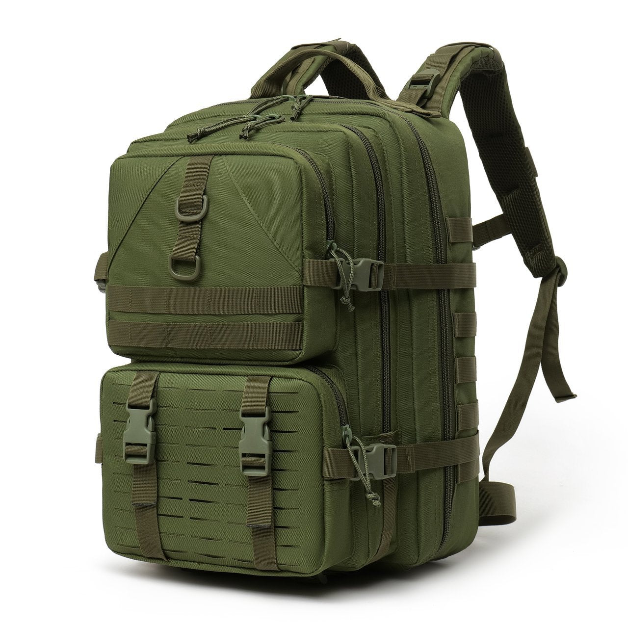 Cross-border camouflage tactical backpack new large-capacity wear-resistant outdoor sports backpack multi-functional camping bag cycling bag