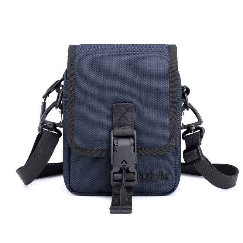 New men's shoulder bag fashionable casual men's bag anti-splashing Oxford cloth messenger bag trendy simple small bag delivery