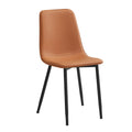 in stockexport factory direct leather casual reception chair frame casual chair pressure-resistant strong spoon chair dining chair