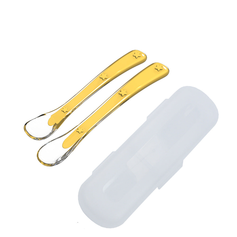 Baby silicone soft spoon, infant liquid silicone soft spoon, specialized feeding spoon for newborns, suitable for water, milk, and baby food, wholesale