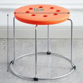 Soft stool, durable shoe changing stool, casual stool, for home bench, solid wood surface low stool, round stool, thickened steel stool