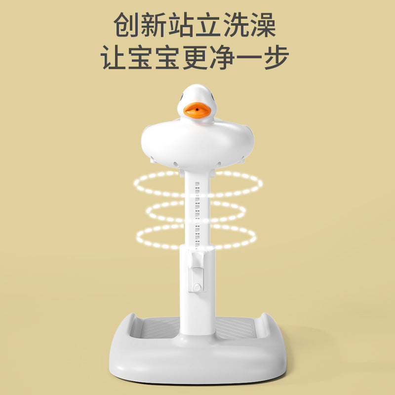 Baby standing bath support - infant & toddler bathing aid - newborn bath tub & shower platform - perfect for washing little bottoms!