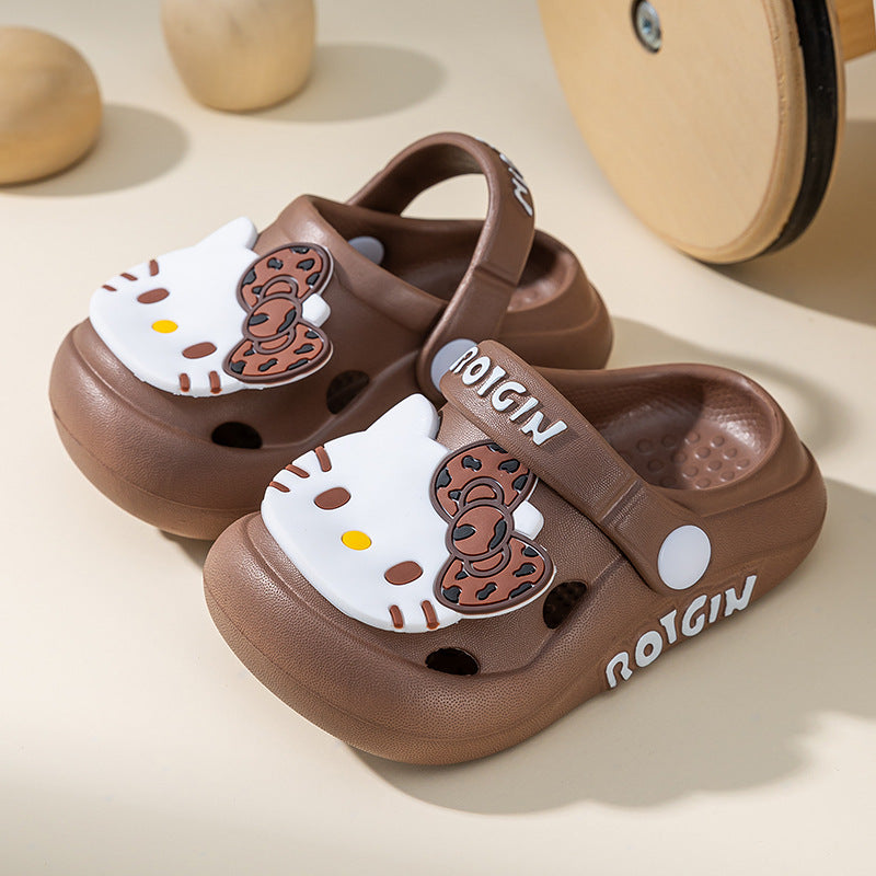 Eva kids' clogs - summer indoor anti-slip cartoon sandals for girls and boys (toddler to big kid sizes) - perfect for beach and everyday wear