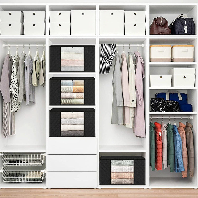 Under the bed storage bag, drawer type blanket, storage box, fabric, under the bed quilt finishing artifact, flat dust-proof sealed bag