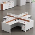 Saint li staff screen desk and chair combination computer table modern casual partition booth workstation table