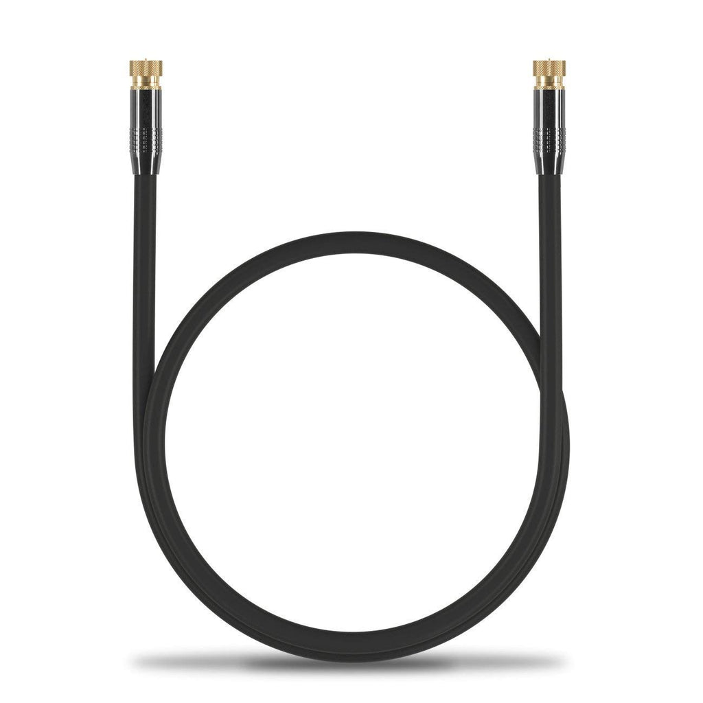 High quality cable digital TV high definition set top box TV signal cable double head inch thread F head