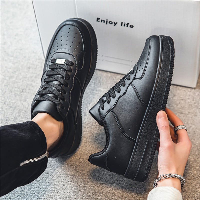 Men's shoes 2026 new spring air force one casual skate shoes trendy white sneakers for boys