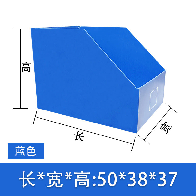 Shelf Oblique Carton Storage Box Multifunctional Classification E-commerce Warehouse Parts Material Wear-resistant Hollow Board Warehouse Box