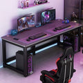 Desk desktop bedroom simple for home computer desk casual rental room carbon fiber plate pattern table simple e-sports table