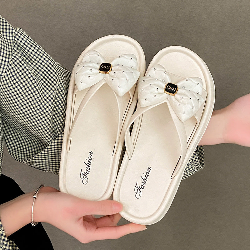 Summer's hottest butterfly embellished platform sandals and slippers for women – perfect for everyday wear, versatile, super comfortable, non-slip, and ideal for the beach
