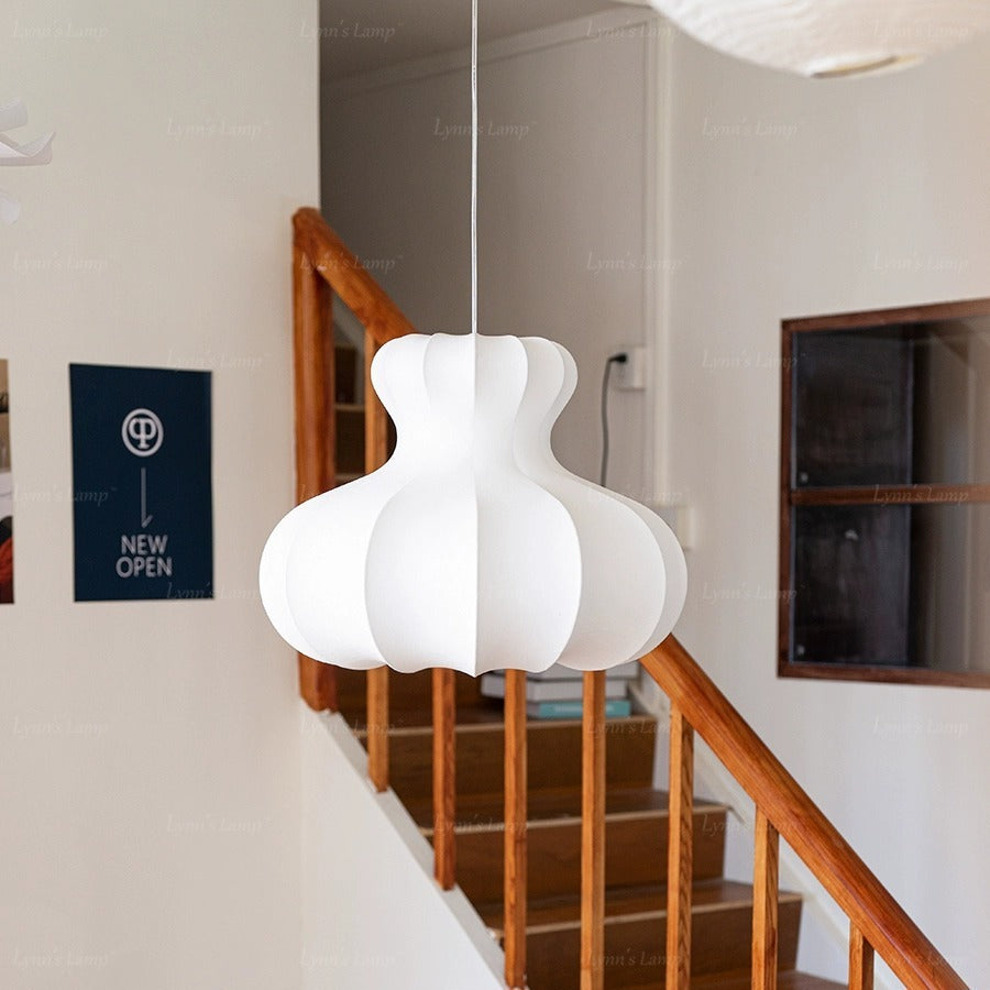 Wabi Silent Wind Silk Chandelier Japanese Living Room Chandelier Bedroom Light Retro Zen Creative Homestay Light