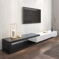 Modern home light luxury black tv cabinet small apartment new style coffee table high-end living room tv stand