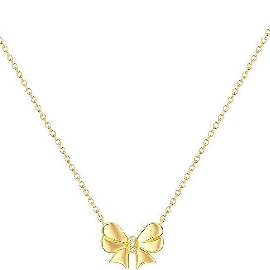 Hot-selling sweet style ribbon bow necklace - runaway princess choker