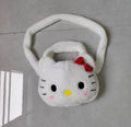 New cute animal crossbody bag for women - japanese style soft and sweet girly plush cartoon foreign trade bag - children's handbag