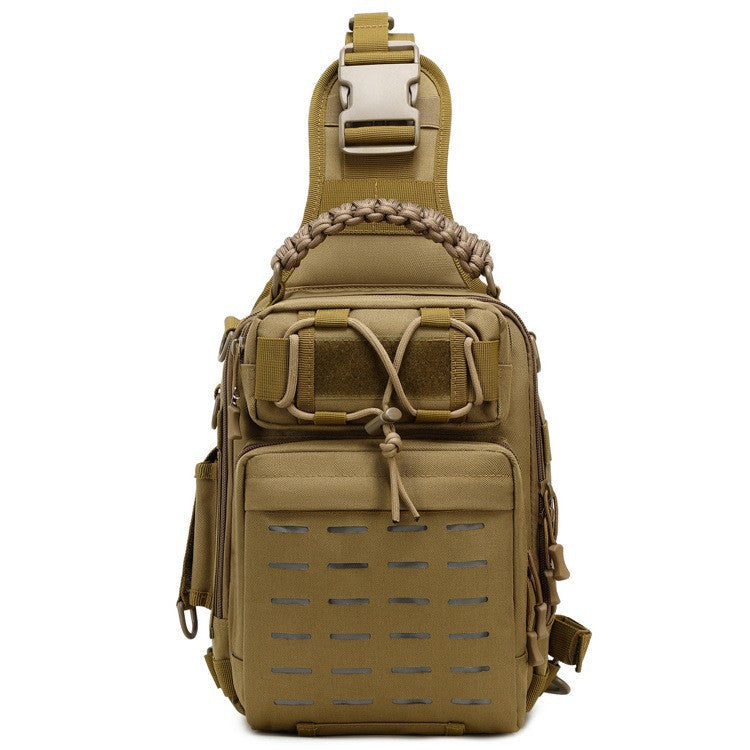 New single shoulder luya bag backpack fishing rod bag special backpack large equipment crossbody multi-functional fanny pack