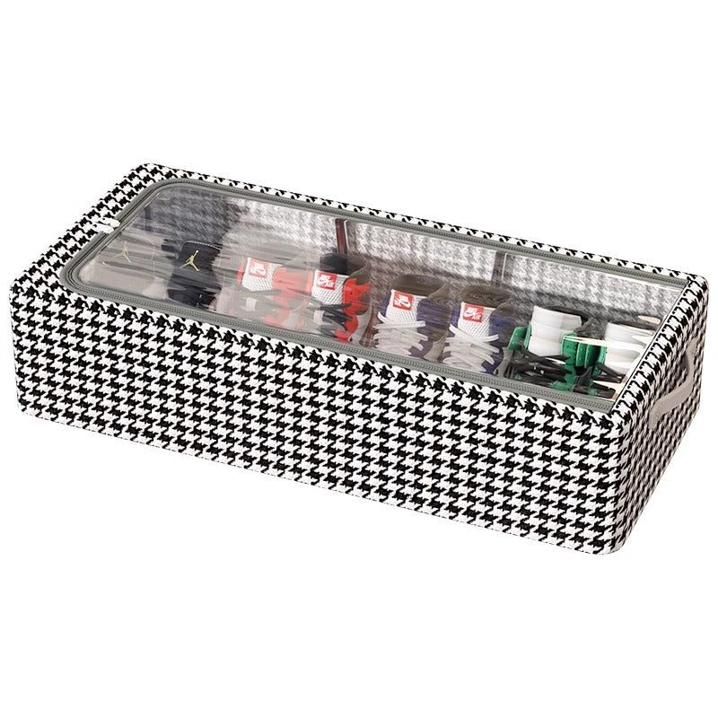 Shoe box, shoe storage, space-saving transparent shoe box, boots, shoe support, bed sole, foldable shoe cabinet, shoe rack.