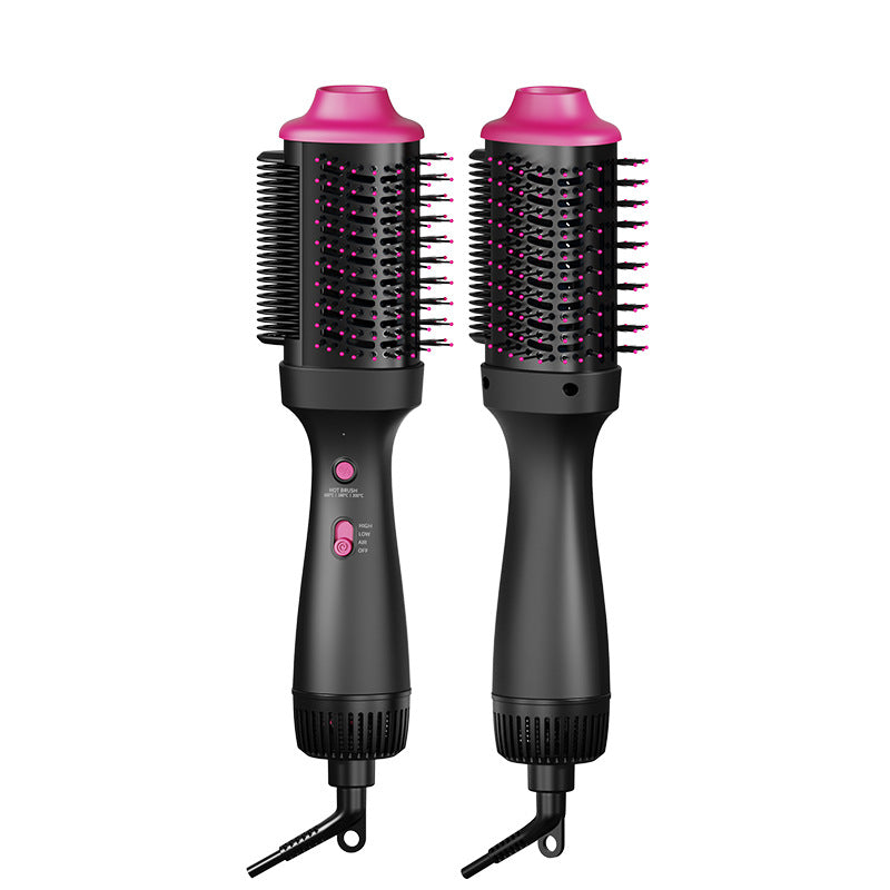 Cross-border popular hot air comb Golden Rice hair straightener Negative ion hair straightener Curling iron Integrated hot hair dryer Gale comb