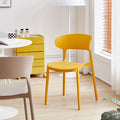 Thickened plastic chair commercial restaurant chair for home dining chair popular back chair office stool training conference seat