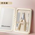 New cuticle nipper manicure set, 5-piece nail clipper kit with precision nippers and single nail clippers tool set