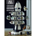 children's toy engineering inertial car simulation model aerospace rocket parking lot boy birthday gift
