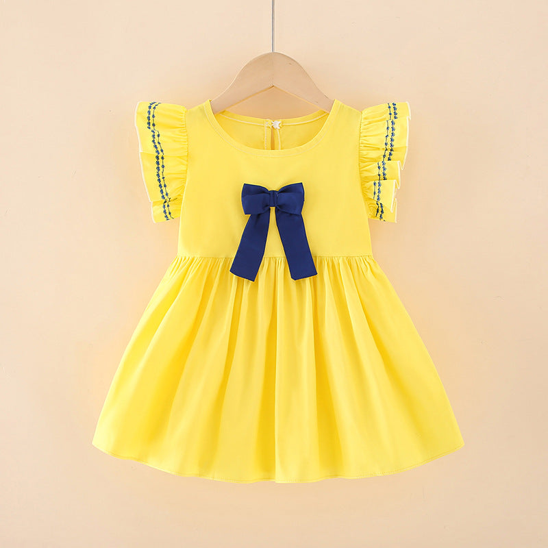 Girls' dresses : new children's clothing, big & tall girls' bow princess dress