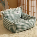Pet sofa cat bed - all-season warm dog bed - trendy princess style pet mat - dog & cat supplies