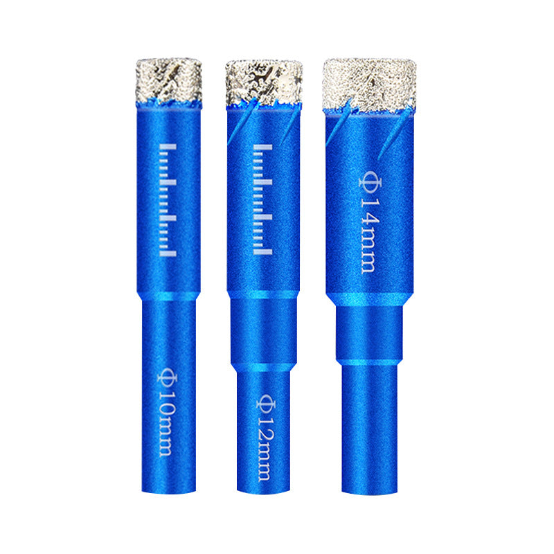 Brazed glass hole opener Tile drill bit Marble special hole punch Vitrified brick household dry drilling