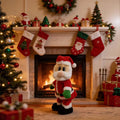 Christmas decoration doll electric toy - wiggling butt santa claus - animated santa - christmas toy