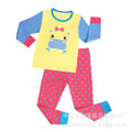 e-commerce children's pajama set, pure cotton girls' thermal underwear, casual cartoon girls' loungewear, children's clothing