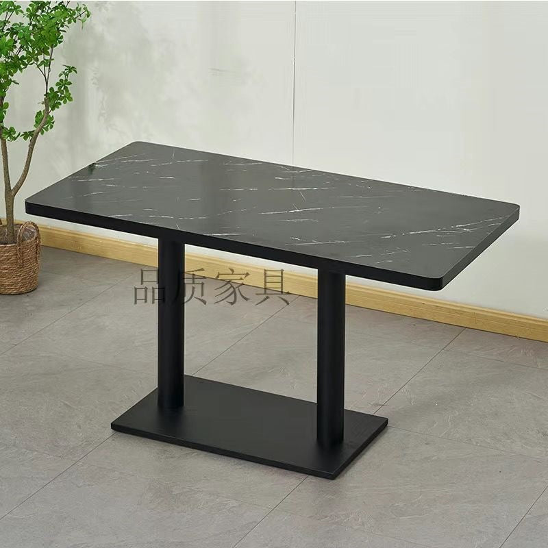 Commercial dining tables for restaurants, cafes, and food courts - table and chair sets for breakfast, snacks, and fast food