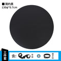 Professional shock-absorbing thickened round high-density pvc jump rope mat for sports, fitness, home use, jumping rope, and yoga