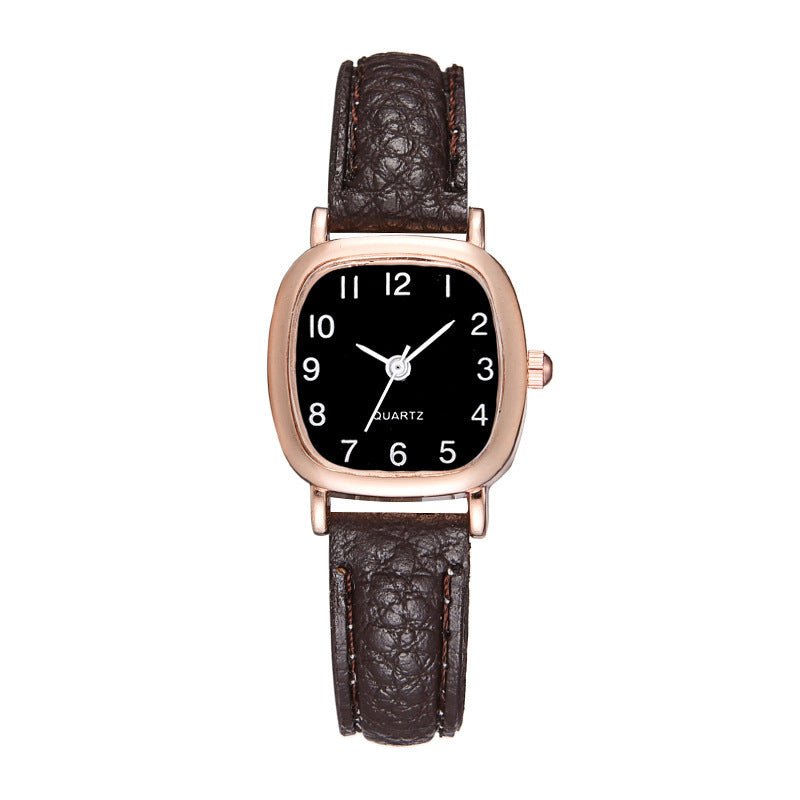 Ins super popular douyin watch, mori girl style watch, k-style elegant thin strap, simple, compact and versatile watch