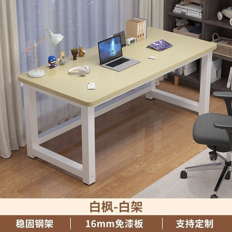 Bedroom table rectangular workbench office desk writing desk computer desk desktop home study table simple desk
