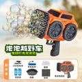 new arrival sprinkler truck luminous bubble gun handheld gatling bubble blowing machine popular fully automatic kids toys