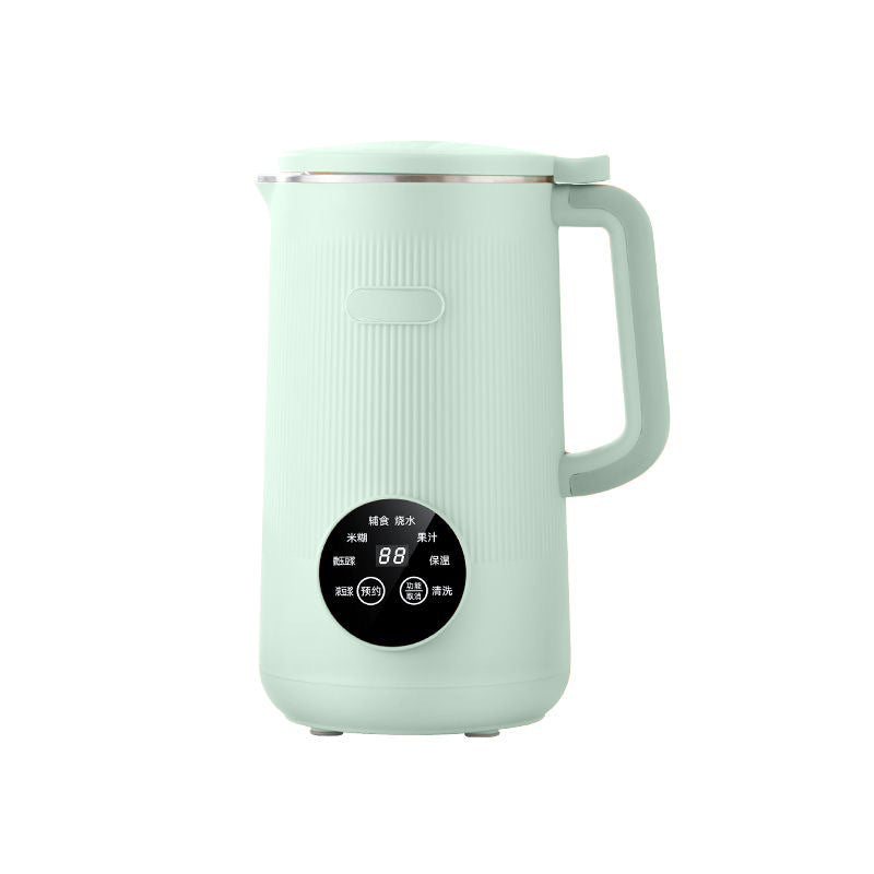 Household soy milk machine cleaning and heating multi-function no-cook no-filter wall breaking machine touch screen cooking machine cross-border american standard