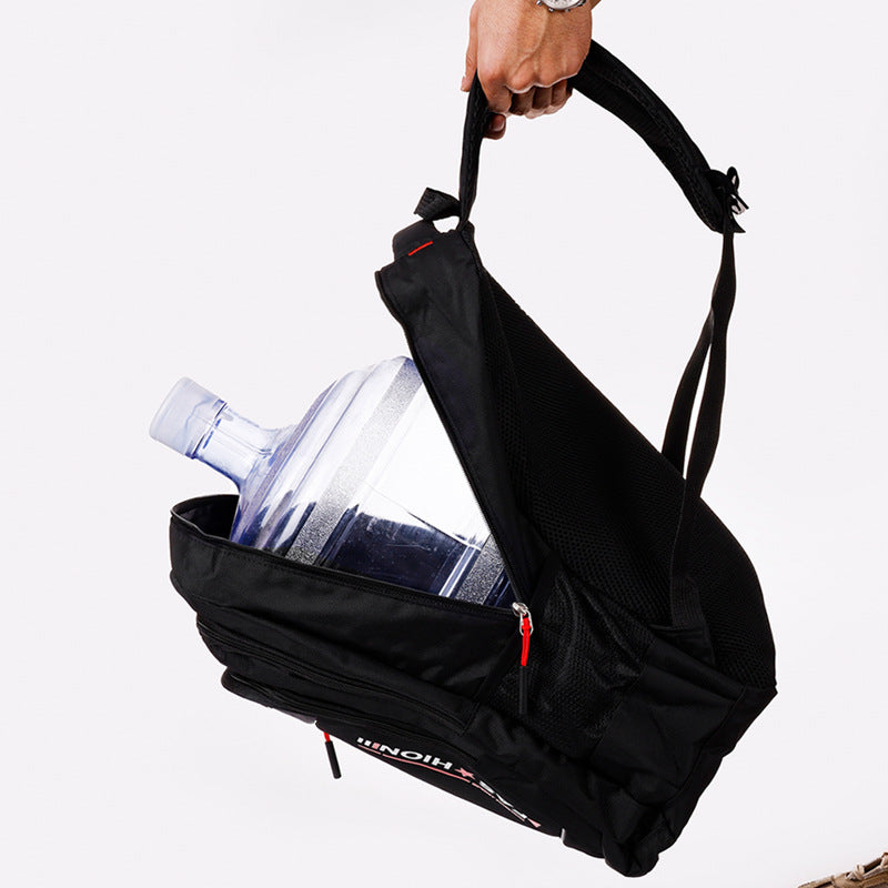 Cross-border backpack men's high-end Oxford cloth laptop bag travel backpack college student schoolbag wholesale